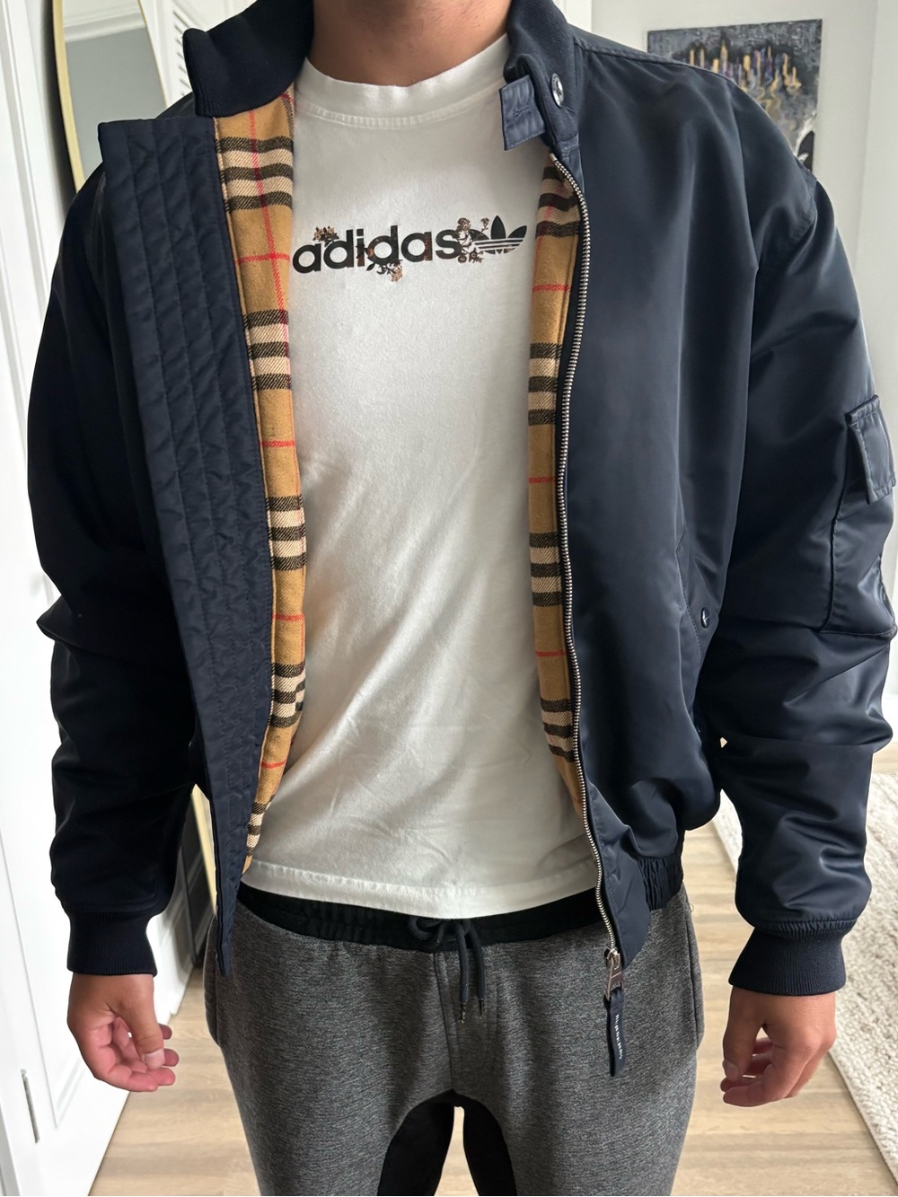 Men's Burberry Bomber Jacket